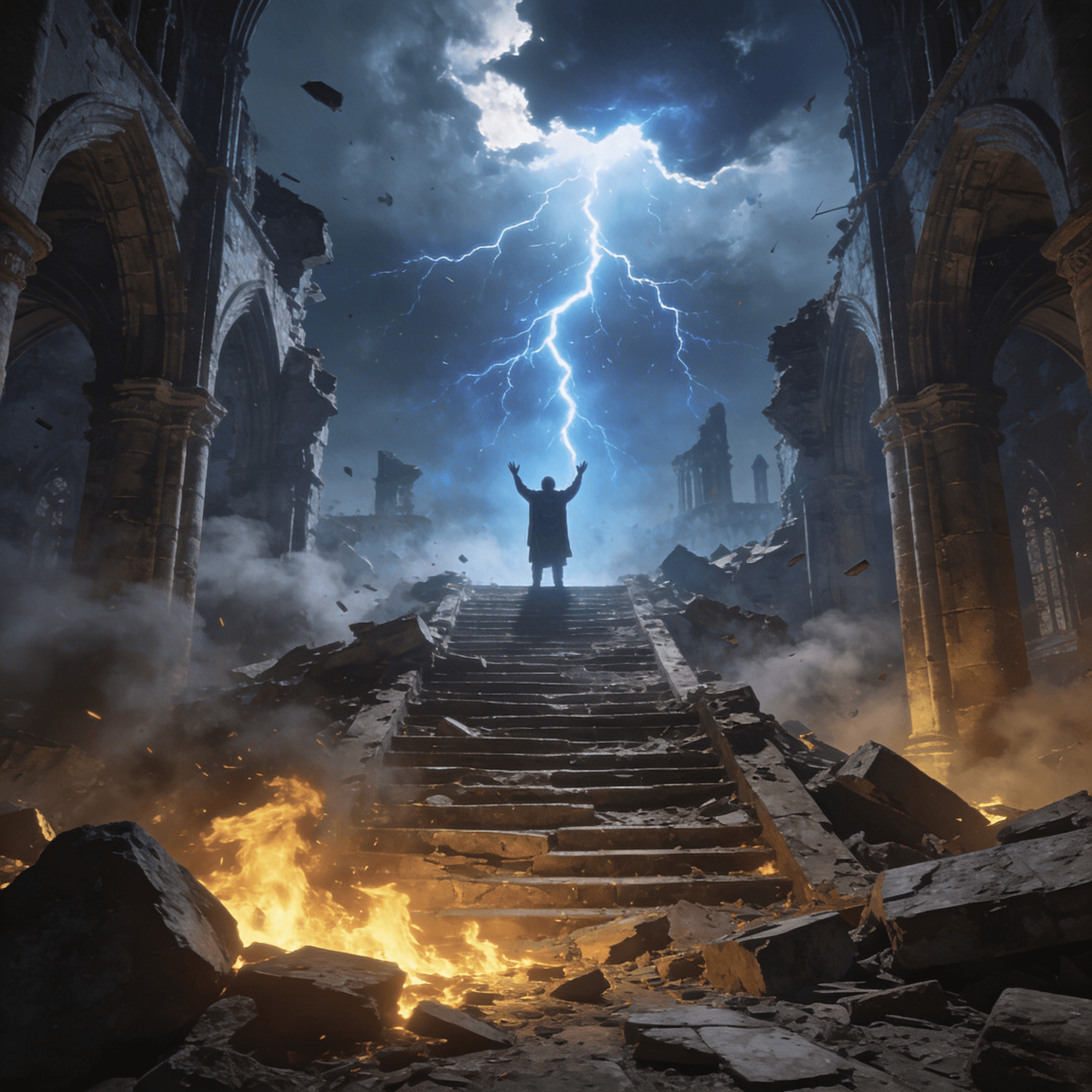 Metal / Dark rock cover art example